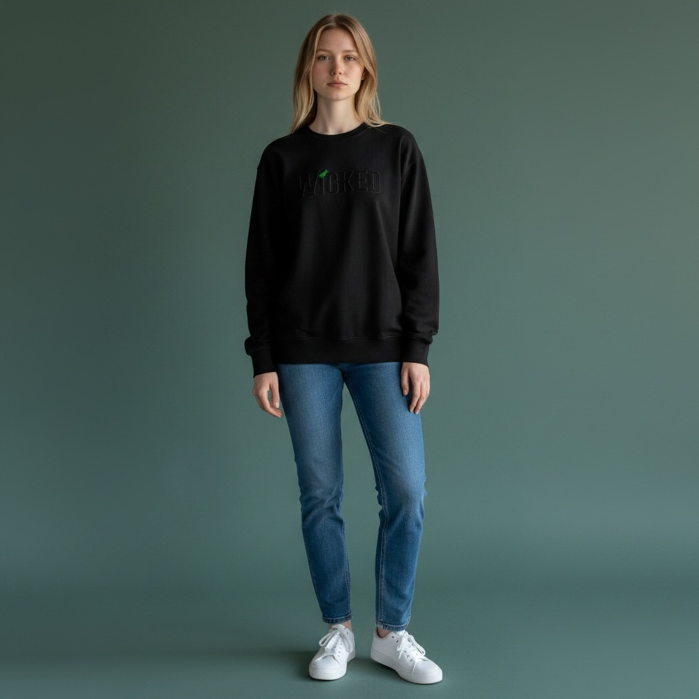 Wicked Logo French Terry Long Sleeve Tee
